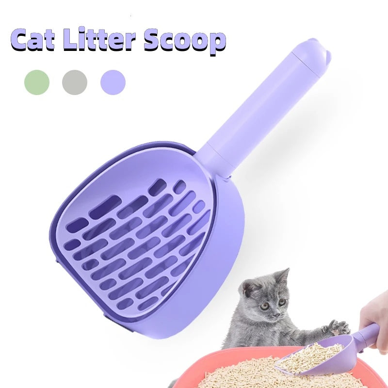 Cat Litter Scoop with Built-in Bag Storage - Pawtique Pet Store