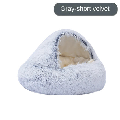 Cozy Cocoon Plush Bed