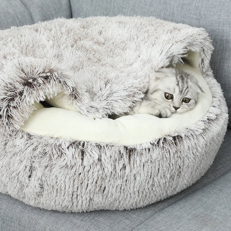 Cozy Cocoon Plush Bed