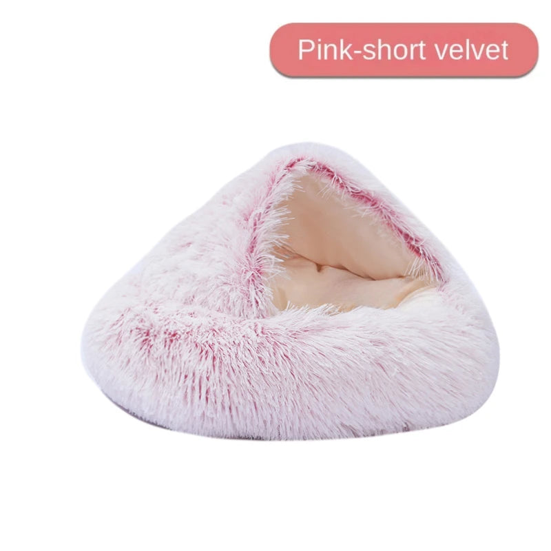 Cozy Cocoon Plush Bed